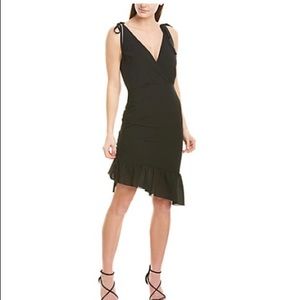 🤍New! Spicy Mami Midi Ali & Jay Black Asymmetric Dress